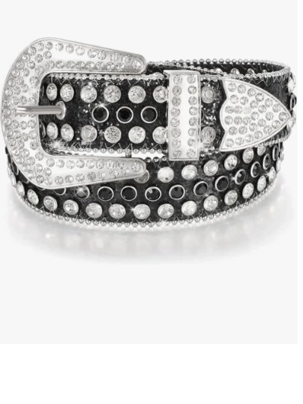 Women's Rhinestone Bling Studded 1.5